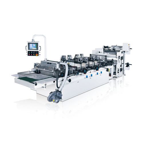塑料袋子生产机 - AMM-DS series - Dah Bah Machinery Industrial Inc. - 纸质 / 自动