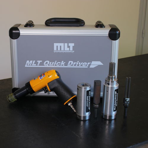 气动削片机 - MLT Quick Driver - MLT MINET LACING TECHNOLOGY SA - 工程 / 设备安装用