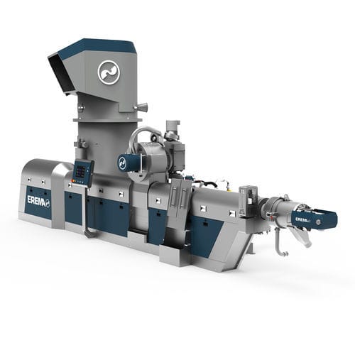 回收挤出机 - INTAREMA® ReFresher - EREMA Engineering Recycling Maschinen und Anlagen - 热熔塑料 / 用于纸 / 高流量