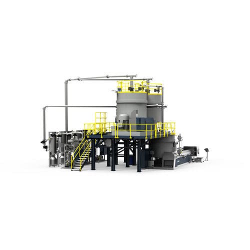 紧凑型管道挤出生产线 - VACUREMA® PRIME - EREMA Engineering Recycling Maschinen und Anlagen - 用于热成型 / 片材 / 再生塑料