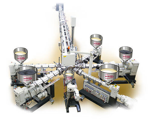 5层管道挤出生产线 - Extrudex Kunststoffmaschinen GmbH - 管道 / 热熔塑料 / 用于水管