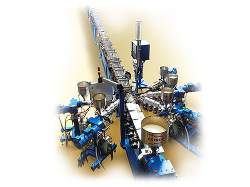 5层管道挤出生产线 - Extrudex Kunststoffmaschinen GmbH - 管道 / 用于PE / EVOH