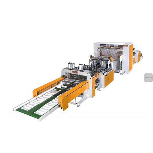 塑料袋子生产机 - HP-TS-AUSR-SG-2L SERIES (2 LINES) - HYPLAS Machinery Co., Ltd - 自动