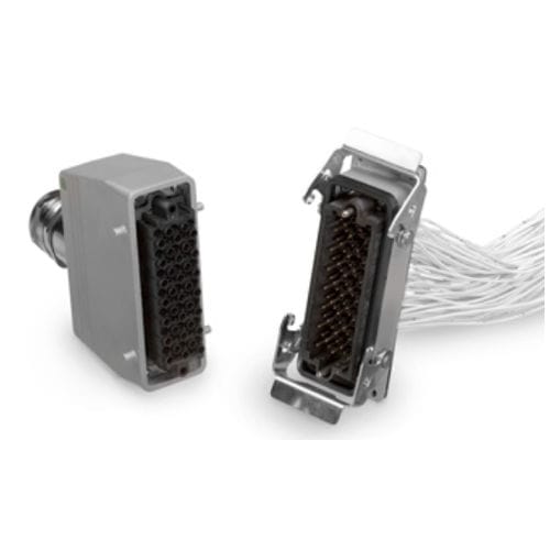 大功率连接器 - Hypermod series - Smiths Interconnect - 数据 / 供电 / 混合