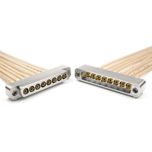 数据连接器 - MDCX Series - Smiths Interconnect - 同轴 / micro-D 型 / 长方形
