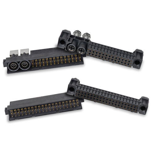 PCB连接器 - Intercompact Series - Smiths Interconnect - 数据 / 四同轴 / 以太网
