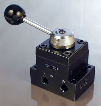 旋转液压分配器 - 9504 - Hydraulic Technologies - 手动 / 3 通型 / 4通