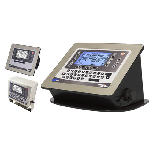 过磅指示器/控制器 / 数字 - I 410 series  - PRECIA MOLEN/佩萨莫伦 - 密封 / 面板型