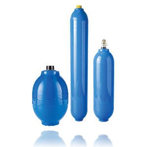 隔膜蓄能器 - AC series - HYDRO LEDUC - 螺杆 / 气囊 / 用于工地设备