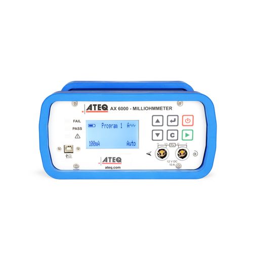 数字毫欧表 - AX6000 - ATEQ - 台式 / 4 线式