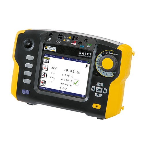 电动安装测试仪 - CA 6117 - CHAUVIN ARNOUX/法国CA - 电压 / 相位顺序 / 功率