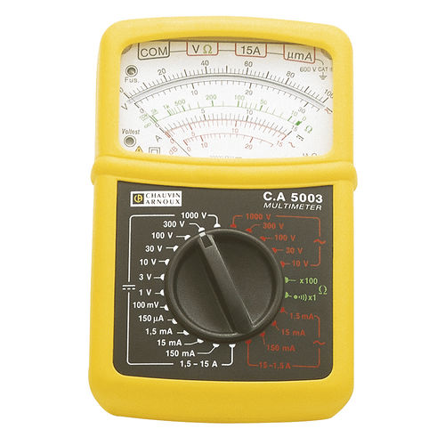 模拟万用表 - CA 5003 - CHAUVIN ARNOUX/法国CA - 手持式 / 600 V / 15 A