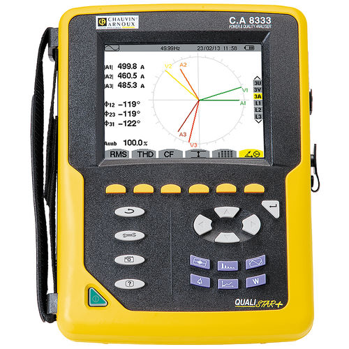 电网分析仪 - CA 8333 - CHAUVIN ARNOUX/法国CA - 电能质量 / 便携式 / 紧凑型