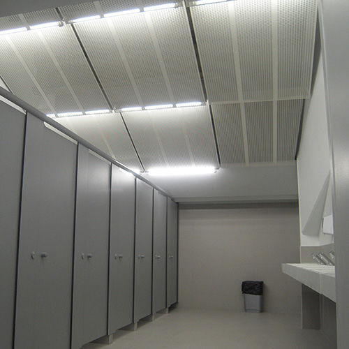 带孔金属板 - LR series - GANTOIS INDUSTRIES - 钢 / 用于吊顶天花板 / 用于壁板