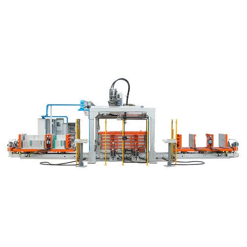聚氨酯泡沫造型机 - REAR MOUNT CABINET LINE - SAIP Advanced Polyurethane Equipment - 单个工作站式 / 自动 / 卧式