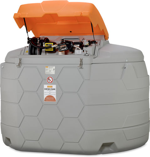 柴油储存贮液罐 - GO CUBE Premium 5000 l - CEMO - 分配 / 燃料 / 用于柴油