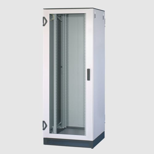 落地式电子设备机柜 - Varistar NET Plus - nVent Schroff GmbH - 钢 / IP20 / 带透明门