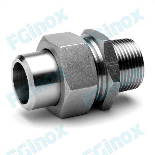 气动接头 - LM15G - FG INOX - 螺纹 / 不锈钢 / 接头