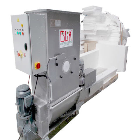 聚苯乙烯废料压缩机 - POLY-2000 - BLIK - 用于塑料 / 固定式 / 顶部装载