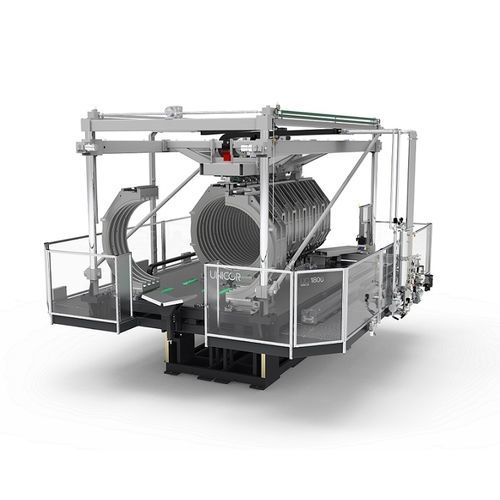 波纹管生产波纹管成型机 - UC 1800 - UNICOR GmbH  - 双壁波纹管 / 挤压生产线