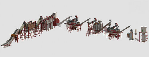 膜清洗流水线 - Üstün is Makina Sanayi Ticaret Ltd. Sti. - 水 / 自动 / 再生资源产业
