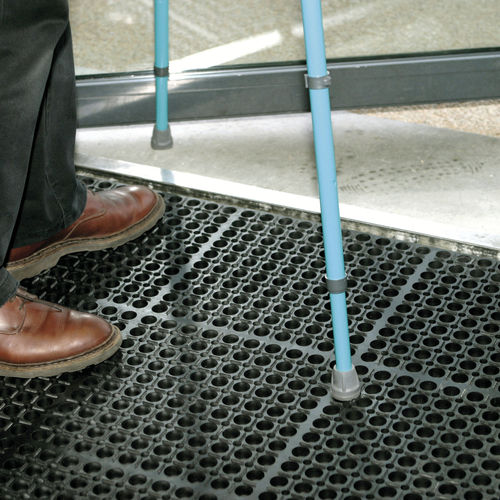 橡胶格栅板 - M25 – M26 - IDS - 坚固 / 防滑 / 用于潮湿区域