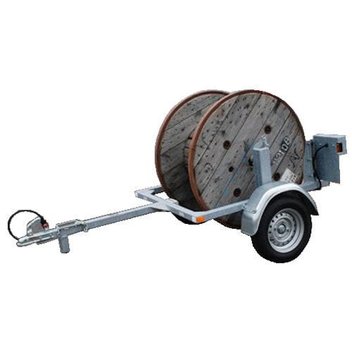 运载车床拖车 - RD 50 - CABLE EQUIPEMENTS - 线缆运输和铺设 / 用于绕线卷筒 / 单车轴
