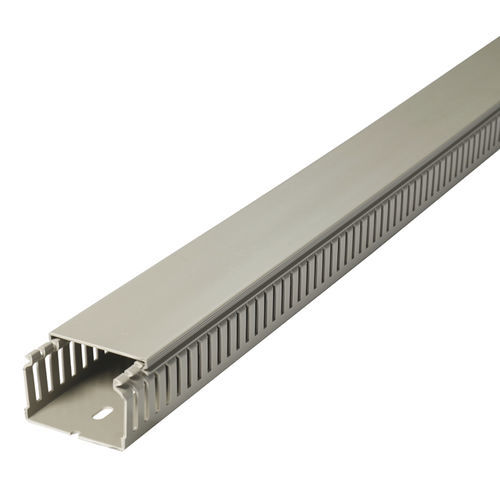 电缆连接线槽 - GN-A6/4 LF - SES-STERLING - PVC / 凹凸 / 刚性