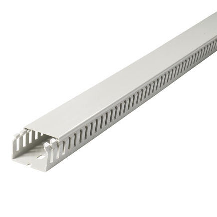 电缆连接线槽 - GF-DIN-SH-A7/5 - SES-STERLING - 塑料 / 凹凸