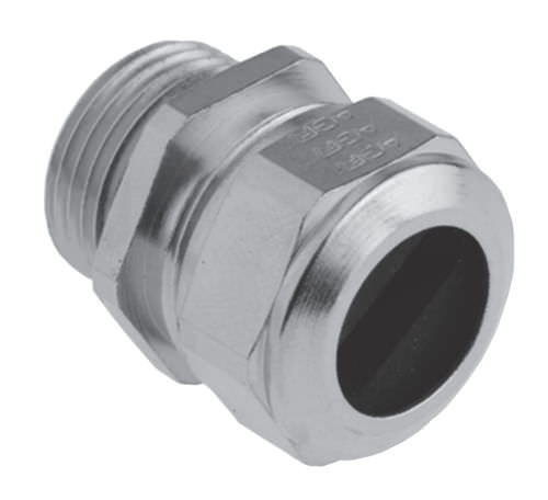 镀镍黄铜电缆接头 - MS FK series  - SES-STERLING - IP68 / 用于扁平线缆