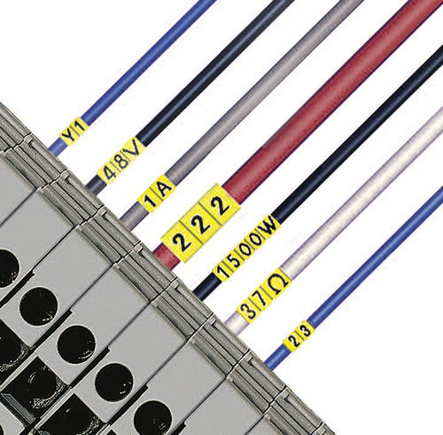 电缆夹 - SILAVIA-TWIN series  - SES-STERLING - 塑料 / 标记