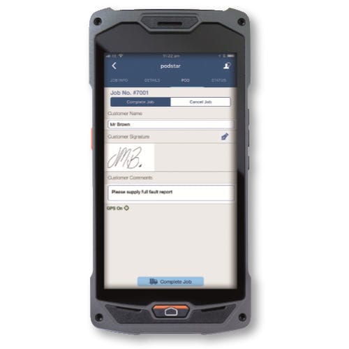 Android安卓掌上电脑 - TS5000 - Belgravium - 安卓７ / ARM® Cortex™ A7 四核 / GPS