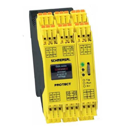 SIL安全监控继电器 - PROTECT-SELECT-CC - SCHMERSAL/施迈赛 - PLe / DIN导轨 / 可编程