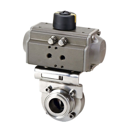 蝶阀 - D621X-10P/R, DNV, CE - Zhejiang Kangsaite Valve Co., Ltd. - 气动操控式