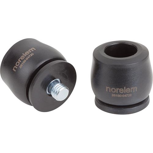 结构缓冲器 - 26180 - norelem - Éléments standard mécaniques - 振动 / 用于机器 / 弹性材料