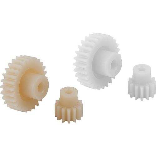 直齿轮 - 22402 - norelem - Éléments standard mécaniques - 直齿 / 塑料 / 工业