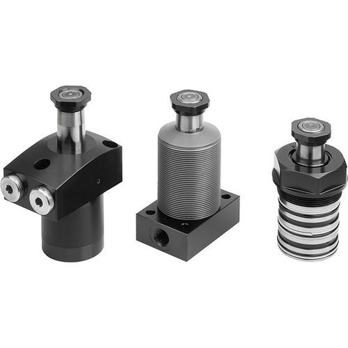双作用夹紧元件 - 04368-20 - norelem - Éléments standard mécaniques - 液压 / 用于零件加工 / 旋转式