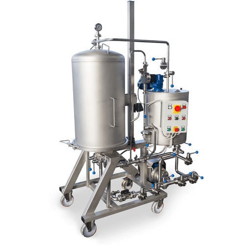 承压过滤器 - FOB series  - VLS Technologies - 油 / 用于红酒 / 篮式
