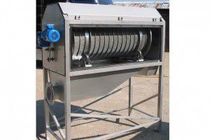 滚筒格栅 - Inlet Industrial Drum Screen - WPL Ltd - Sewage Treatment & Wastewater Solutions - 用于废水处理