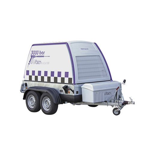 冷水高压清洗机 - trail jet 125 3000-22-0-d - falch gmbh - 柴油机 / 挂车式 / 带存储罐