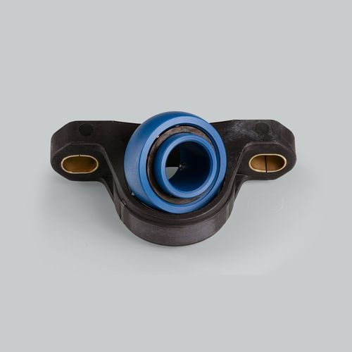 法兰轴承体 - SCHMEING GmbH & Co. KG  - 轴台 / 电镀钢 / 热塑性塑料