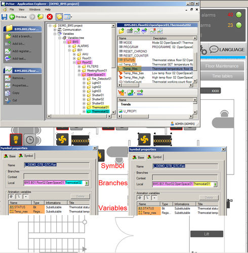 数据库软件 - ARC Informatique - 报警 / 实时
