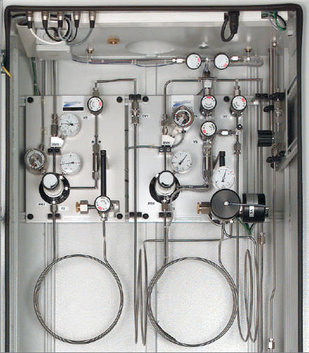 压力校准控制板 - MP1 - Spectron Gas Control Systems GmbH - 不锈钢 / 手动 / 气动