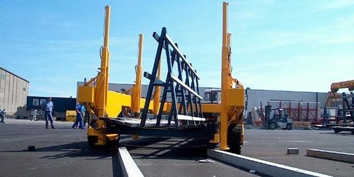 托盘拖车 - TCT 35 - Tracta - 6车轴以上 / 牵引式 / 重物料搬运