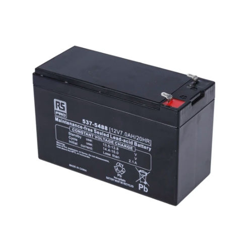 铅酸蓄电池 - 537-5488 - RS PRO - 矩形 / 12V / 用于换流器