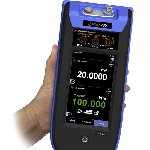 压力校准压力控制器 - ADT760-LLP - Additel Corporation - 数字 / 高精度 / 差动