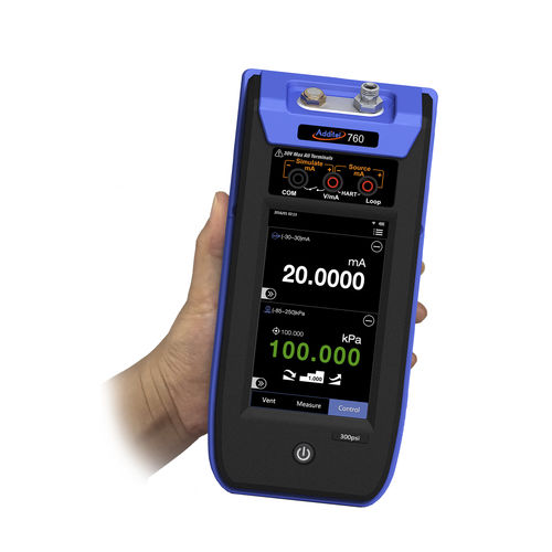 压力校准压力控制器 -  ADT760-D   - Additel Corporation - 差动 / 低压 / 精准