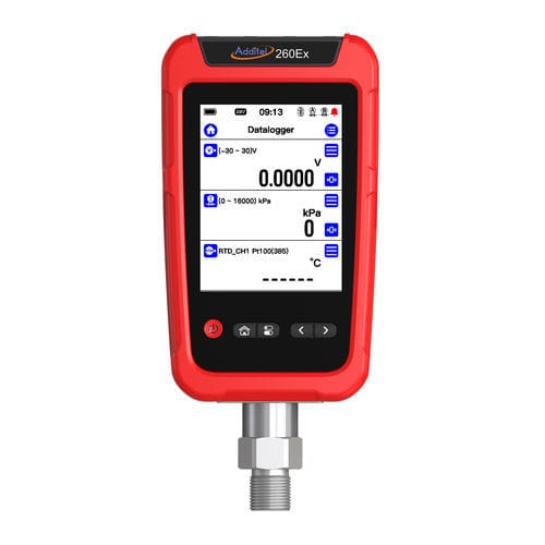 数字记录仪 - ADT260Ex - Additel Corporation - 流量 / 压力 / 温度