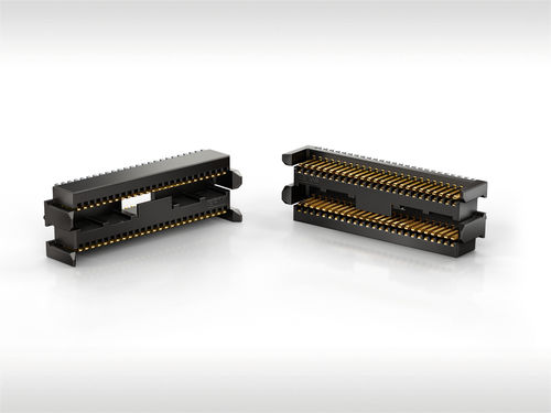 数据连接器 - MicroStac® - ERNI Electronics - 板对板 / 电流 / 插座