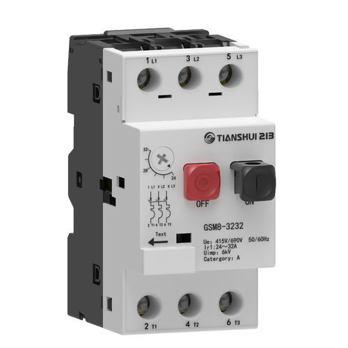 防短路断路器 - GSM8-3232 - Tianshui 213 Electrical Apparatus Group CO.,LTD. - 模块化 / 电机保护 / 模壳式